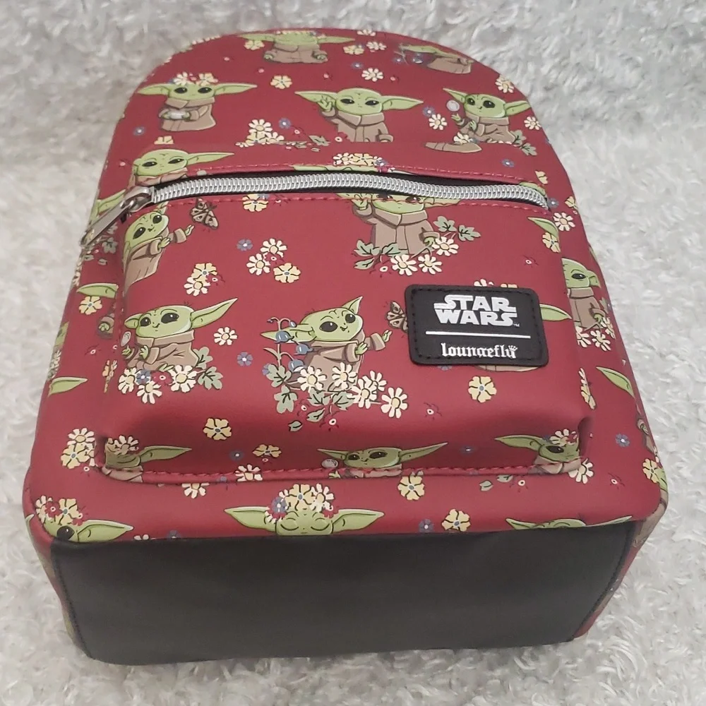 Loungefly Star Wars The Child Mandalorian mini backpack and cardholder